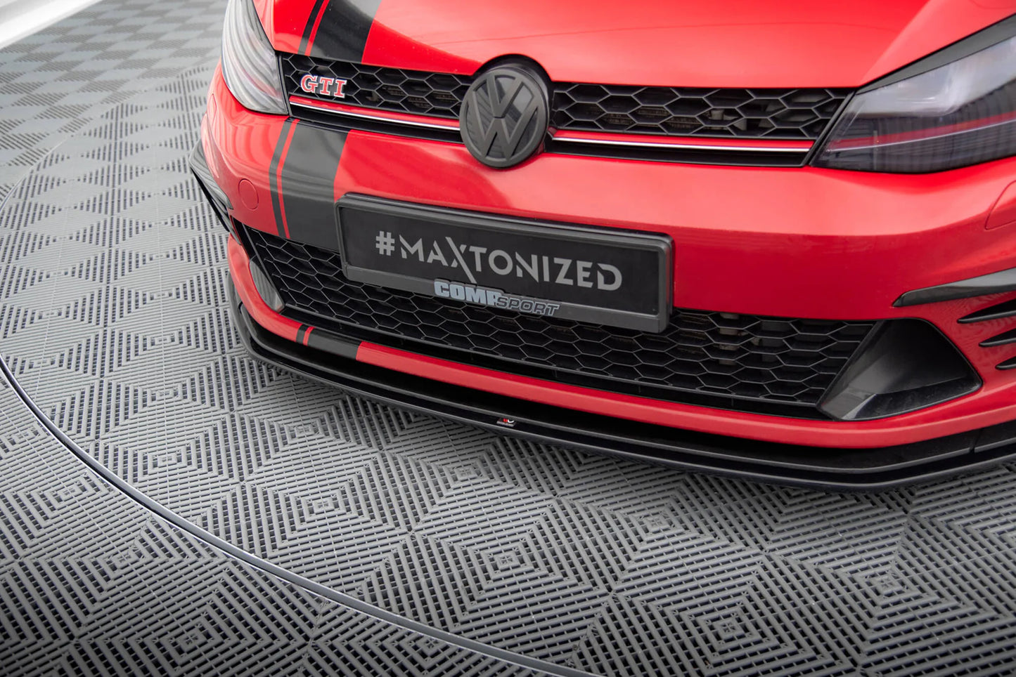 VW GOLF 7 GTI CS - Maxton Design Frontspoilerlippe