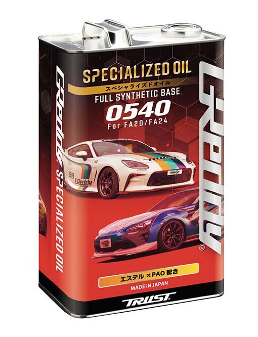 GReddy Specialized Oil 0540 GT86 & BRZ – Huile Moteur Performance FA20 / FA24