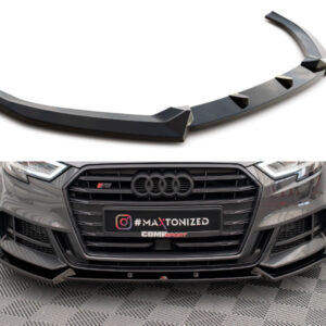 Audi S3 8V Facelift Sportback - LAME DE PARE-CHOC AVANT MAXTON DESIGN V.1