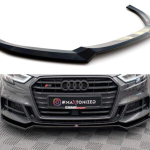Audi S3 8V Facelift Sportback - LAME DE PARE-CHOC AVANT MAXTON DESIGN V.2
