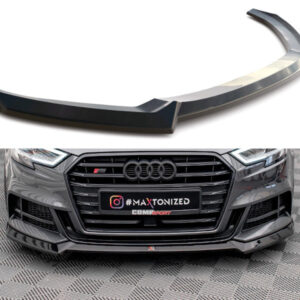 Audi S3 8V Facelift Sportback - LAME DE PARE-CHOC AVANT MAXTON DESIGN V.3