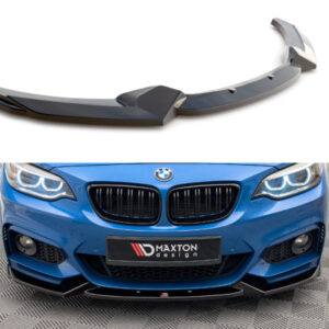 BMW Série 2 F22 Pack M Coupé - LAME DE PARE-CHOC AVANT MAXTON DESIGN