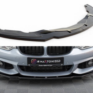 BMW Série 4 F33 Cabrio Pack M - LAME DE PARE-CHOC AVANT MAXTON DESIGN V.1