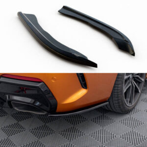 BMW Série 4 G22 Coupé Pack M - LAME DU PARE-CHOC ARRIÈRE FLAPS MAXTON DESIGN V.5