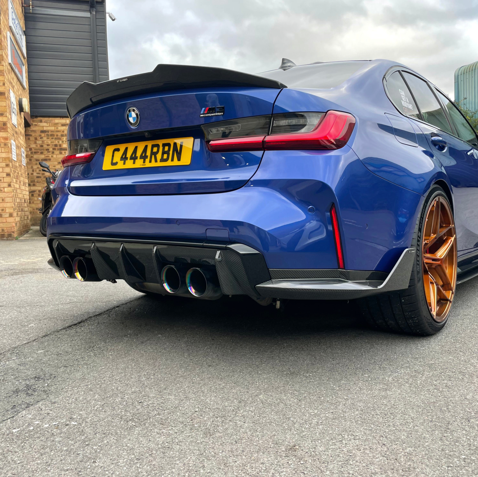 BMW M4 G82 - Becquet Style PS en Carbone – Image 2