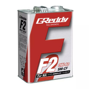GReddy F2 0W40 SM-CF – Huile Moteur Racing pour Moteurs Atmosphériques