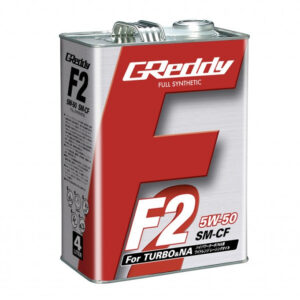 GReddy F2 5W50 SM-CF – Huile Moteur Racing Haute Performance