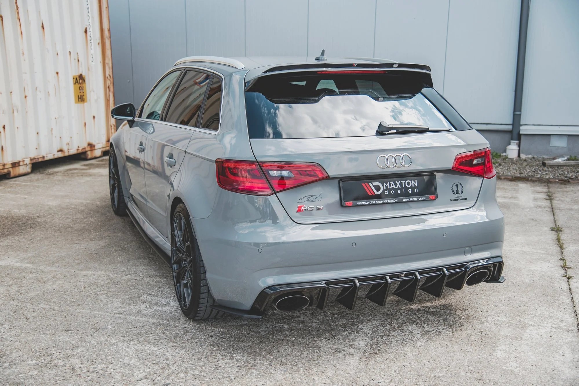 AUDI RS3 8V SPORTBACK PHASE 1 - Diffuseur Maxton Design V1