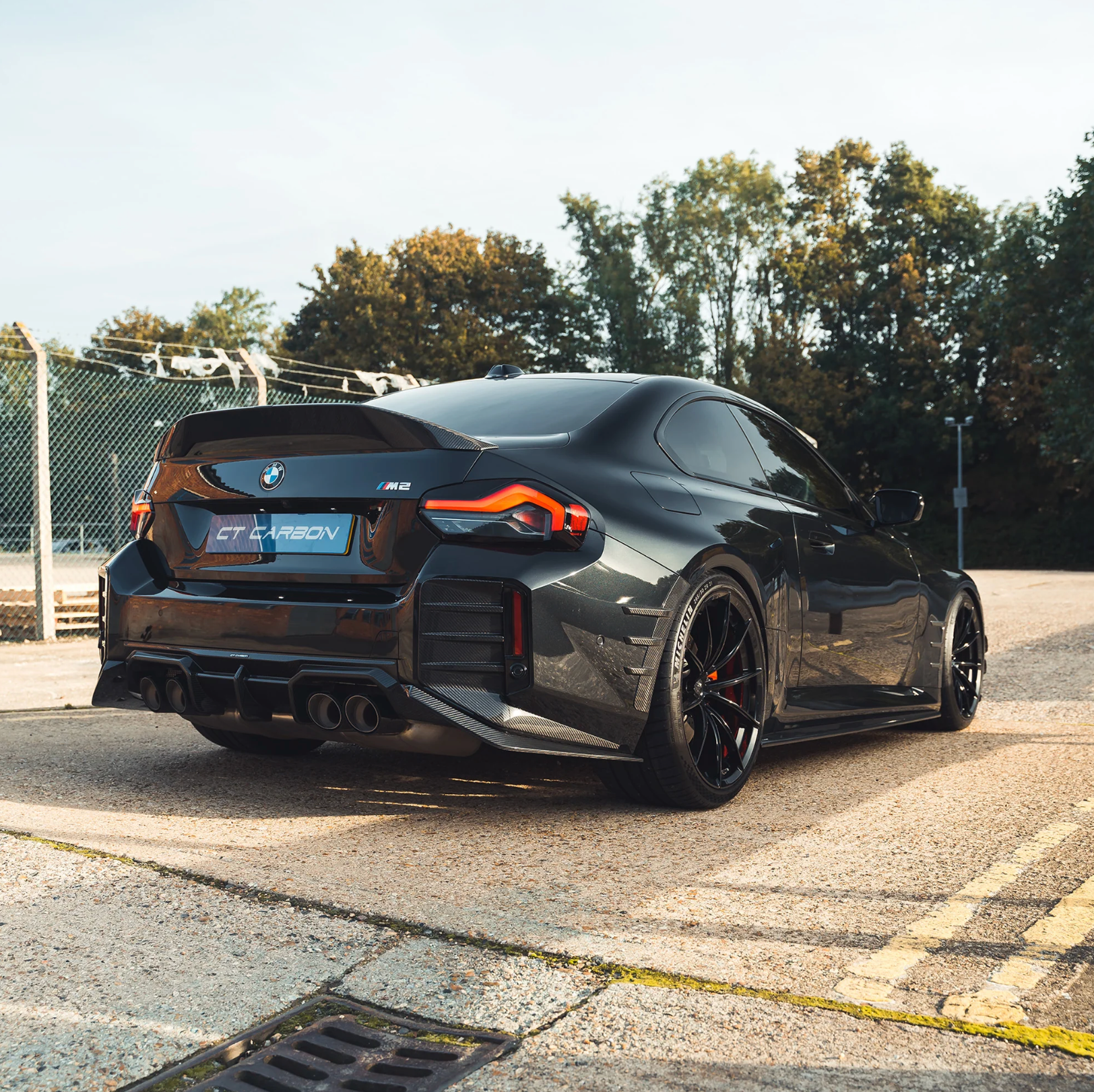 BMW M2 G87 - Diffuseur Style CT en Carbone – Image 2