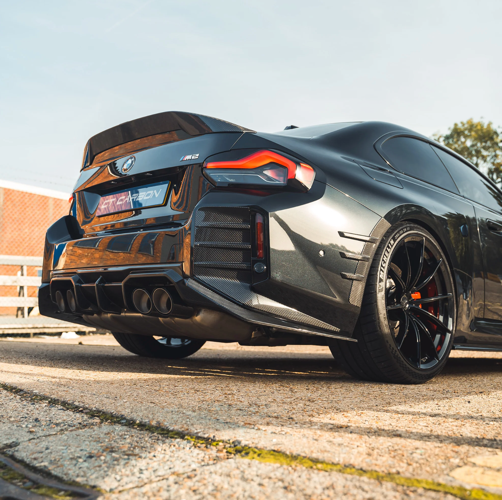 BMW M2 G87 - Diffuseur Style CT en Carbone – Image 3
